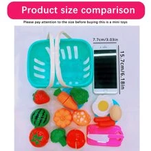1set Plastic Kitchen Cutting Cooking Food Toy, Funny Kitchen Playing Toy For Kids - Multicolor - View 7