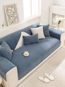 1pc Universal Modern Simple Anti-Slip Sofa Seat Cushion Cover For All Seasons