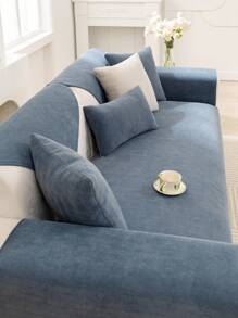 1pc Universal Modern Simple Anti-Slip Sofa Seat Cushion Cover For All Seasons