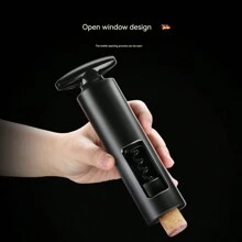 1入2023新款四合一紅酒開瓶器，家用多功能開瓶器，個性化紅酒和啤酒開瓶器，手動開瓶器套件，真空紅酒塞，創意矽膠保鮮氣泡封口，家用拉動式不銹鋼葡萄酒瓶塞，啤酒，罐頭開瓶器