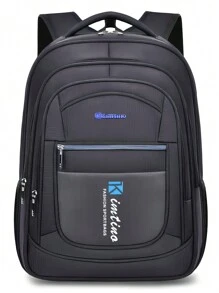 Men Functional Backpacks - الأسود - مشاهدة 4