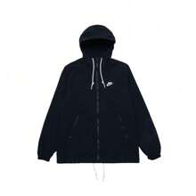 Nike 男友风男士夹克户外夹克 FB7397-010 NSW Club Futura 编织夹克 - 黑色 - 查看 1