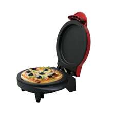 Mini Máquina de pizza con gofres - Rojo - Ver 1
