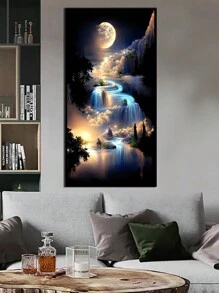 1 Miếng Hiện đại Phong cảnh Tự nhiên Phong cảnh Nghệ thuật Áp phích tranh sơn dầu Nghệ thuật In Không có Khung Đối với Phòng ngủ , Phòng khách , Học tập , Phòng ăn , Văn phòng Và Trang trí phòng - Nhiều màu - Xem 4
