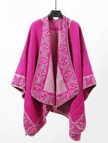 Khăn choàng cổ viền ren boho 1 chiếc dành cho nữ có khe hở cho trang phục đi du lịch, chụp ảnh & khăn choàng đẹp - Nhiều màu - Xem 4