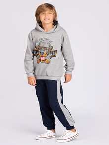 Young Boys Sets - 灰色 - 查看 2