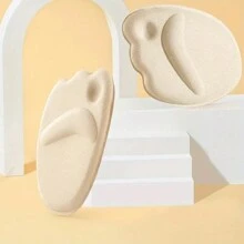 1 Pair Women's Forefoot Pad For High Heel Shoes, Half-Sized Insole Pad For High Heel Sandals, Anti-Slip Adhesive Self-Stick