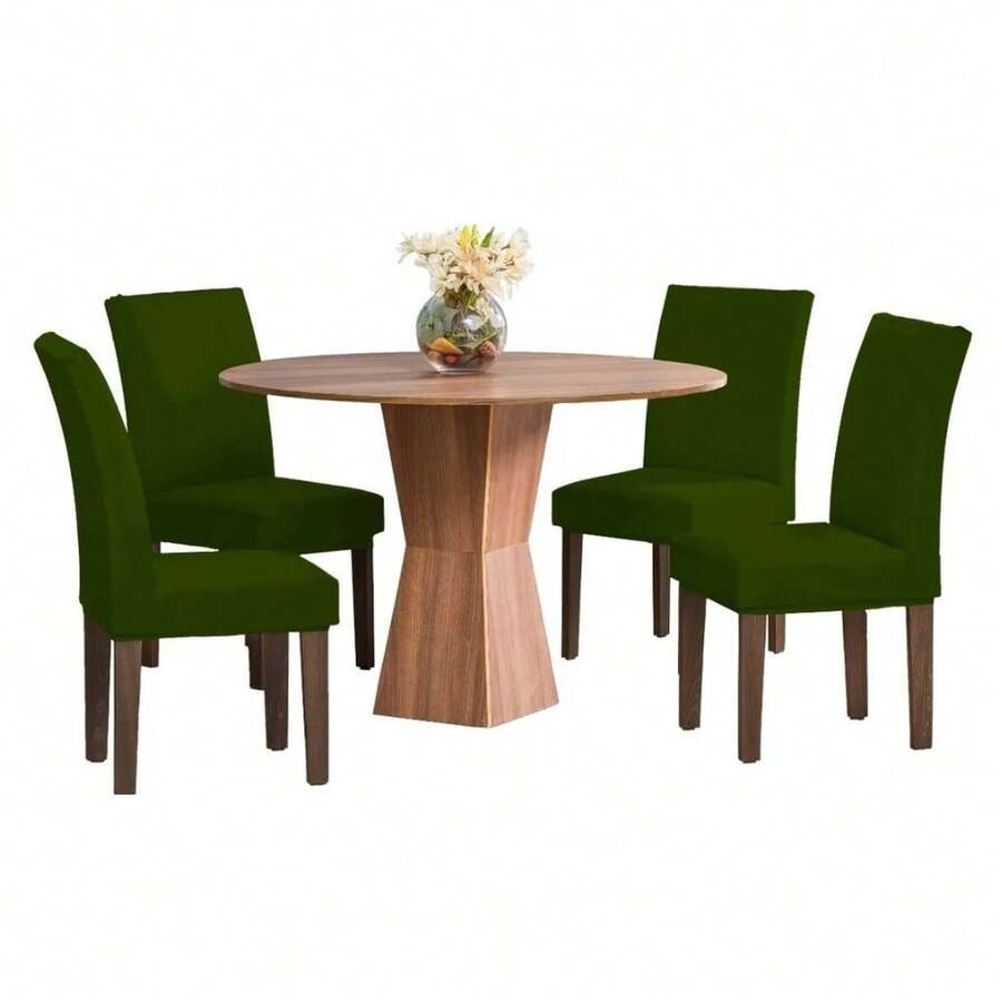 Chair Covers - Dark Green - View 1
