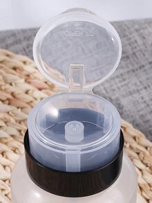 250Ml Lọ Bơm Rỗng Bơm Ngăn Chặn Rò Rỉ Thiết Kế Khóa Tẩy Chai Bụi Cho Gel Ba Lan Loại Bỏ Dụng Cụ Làm Móng Hộp Đựng - Nhiều màu - Xem 3