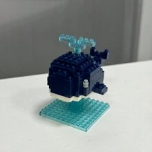 Diy Dolphin Building Block Ornament Gift Room Decoration