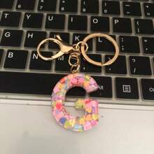 Móc khóa hình trái tim lấp lánh chữ cái đầu A-Z dễ thương dành cho cả nam và nữ, móc khóa chữ cái bằng acrylic cho ví, trang trí túi xách, quà lưu niệm ngày lễ tình nhân, phụ kiện ô tô, túi xách, đồ lưu niệm trường học, phong cách Goth, Y2k, ý tưởng quà tặng Giáng sinh, dây đeo túi có ngăn đựng thẻ, phụ kiện ô tô, móc khóa túi - Hồng - Xem 13