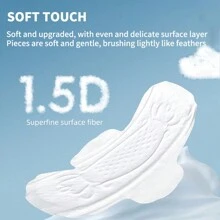 10入/包245mm尺寸一次性日用衛生棉/經期護墊/女性衛生棉 - 白色 - 查看 8