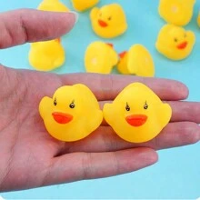 Little Yellow Duck Children Funny Water Play Toys Sounding Mini Duck Swimming Pool Floating Toys Kids Bathing Toys Gift For Kids