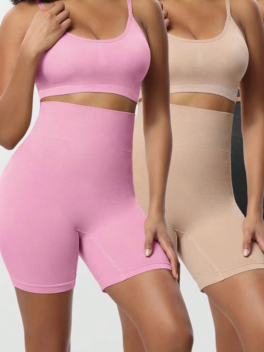 Sports Outdoor 1pc Plus Size Abdominal Shapewear Panties High Waist Strong Thin Corset Shorts Sports, Fitness Underwear Shapepants