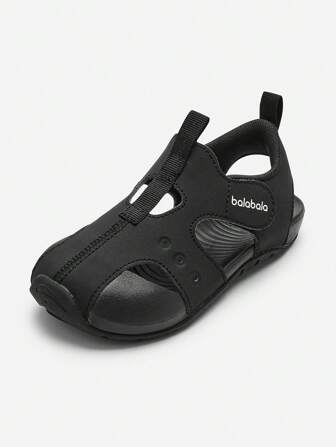 Balabala 兒童運動涼鞋男女童沙灘墊舒適沙灘鞋，紫色