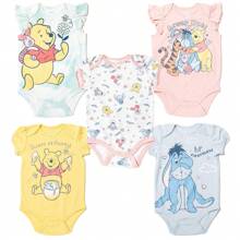 Baby Girl   5 Pack Bodysuits - Multicolor - View 1