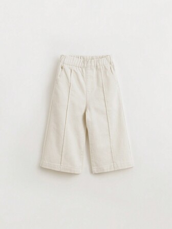 MARC&JANIE Ung flicka Fashionabla mångsidiga jeans jeans med vertikal randig design, vår