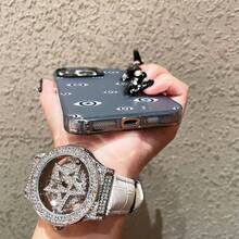 1入軍規耐摔防摔防滑防指紋imd手機殼,磨砂眼睛圖案,鍍鈦按鈕和鏡頭,相機設計 - 彩色 - 查看 4