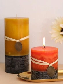 1 个用于制作蜡烛的圆柱形模具，用于香薰蜡烛、环氧树脂、铸件、蜡、肥皂、花卉标本、昆虫标本、DIY 粘土工艺、制作的 3D 圆柱形硅胶模具 - 白色 - 查看 5