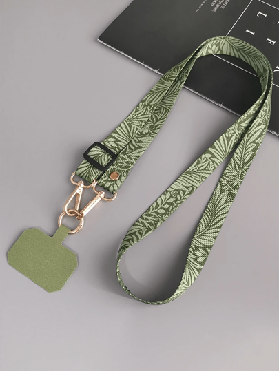 Painted Crossbody Cell Phone Lanyard Strap Adjustable Neck Hanging Rope With Gasket Clip Anti-Lost Universal Phone Case Lanyards Gifts For Mother, Family, Friends, Birthday, Holiday Phone Charm, Phone Chain