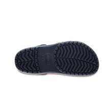 Crocs 男女適用的冬季鞋205089-4CC經典毛線拖鞋暖心版，適合海灘和DIY使用的EVA鞋 - 藏蓝色 - 查看 3
