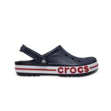 Crocs 男女適用的冬季鞋205089-4CC經典毛線拖鞋暖心版，適合海灘和DIY使用的EVA鞋 - 藏蓝色 - 查看 1