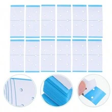 36 件裝假髮髮片膠帶雙面黏合假髮膠帶透明 C 形發條預切蕾絲假髮膠帶美容工具適用於假髮髮片和接髮 - 無色 - 查看 6