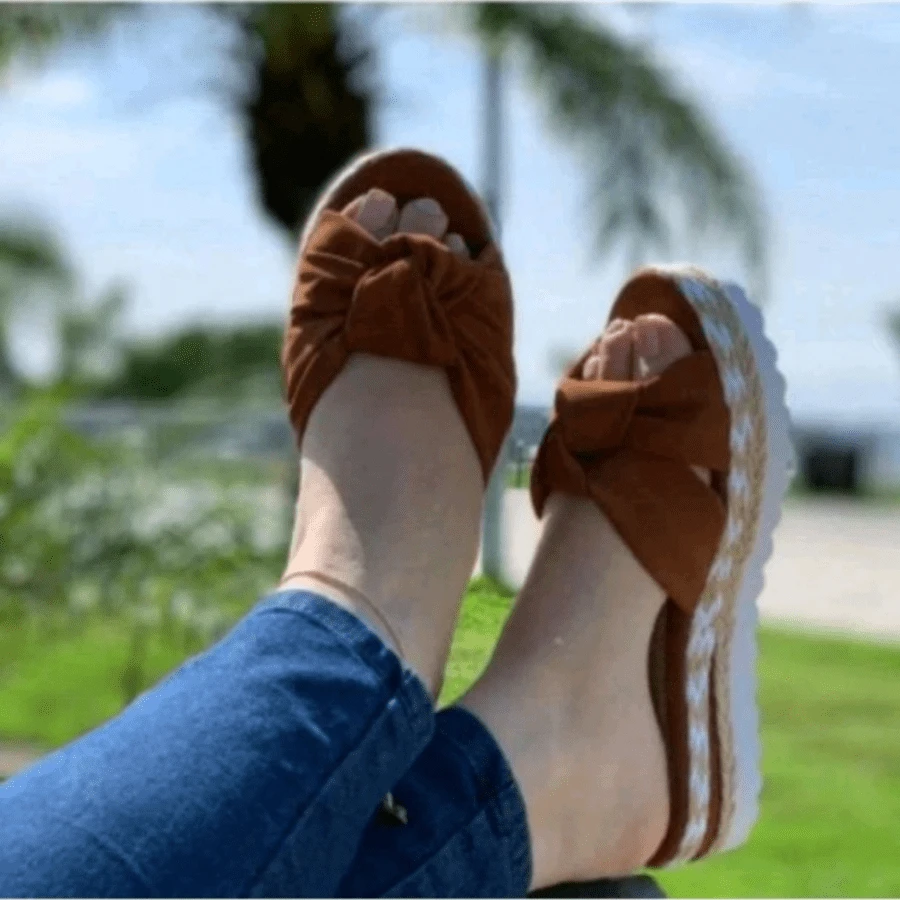 Women Heeled Sandals - Lạc đà - Xem 1