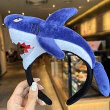 Joivida Shark Or Dinosaur Shaped Hairband For Women, Cute & Funny, Suitable For Various Occasions, Non-Slip Headwear,Hairband,Hair Hoop Headbands