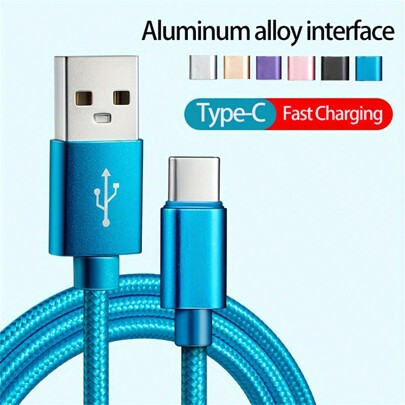 Cavo USB di tipo C da 1 metro per ricarica rapida e trasferimento dati, compatibile con Samsung, Redmi, OnePlus - cavo di ricarica per cellulare