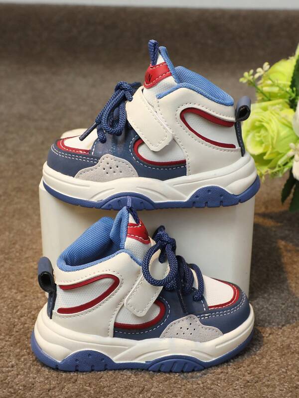 1 Paire De Chaussures De Sport Roses Chaudes, Confortables Et Polyvalentes Pour Les Nourrissons