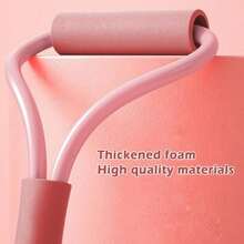 1入組彈性8字形張力繩,瑜珈健身阻力繩,用於開背、拓胸的瑜伽訓練器材 - 粉色 - 查看 7