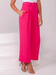 Women Pants - Màu Hồng Tươi - Xem 5