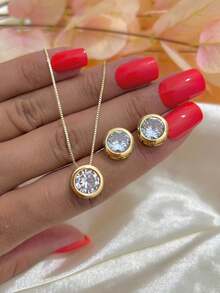 Women's Jewelry Sets - 金色 - 查看 1