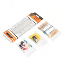 Kit de inicio TSCINBUNY ESP32 para programación de Arduino, kit de inicio electrónico talla grande vendido, esp-32 desarrollo de versión completa con instrucciones manuales y códigos - Albaricoque - Ver 5