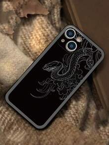 白色蛇紋線條印花防摔手機殼,精確位置處理孔位,適用於蘋果 Iphone 機種（p14promax、p13、p11、p12、xr、7/8/se2、x、p15）、三星 Galaxy 機種（s24、a03s、a03core、a04、a12、a13、a14、a21s、a22、a23、a24、a32、a33a34、a5、a51、a52、a53、a54、a71、a72、a73、s20fe、s21、s22）以及小米 Redmi 機種（redmi 9、redmi 9a、redmi 10a、redmi 10c、redmi Note9、redmi Note10、redmi Note11、redmi Note12、redmi12、redmi 12c） - 彩色 - 查看 4