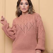 Women Sweater Vests - Màu be - Xem 4