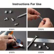 Hobbyworker 36Pcs Number Letter Metal Stamp Punch Tool 3/6mm Printing Punch Set For Stamping Metal, Leather, Wood Jewelry Making Tool - Numeric Alphabet Metal Stamp Punching Tool - View 3