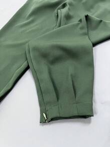 Women Pants - xanh quân đội - Xem 10