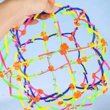 1pc Inflatable Breathing Ball Toy For Adults, Can Expand From 5.9 Inches To 11 Inches / 4.99 Cm To 27.94 Cm, Stress Relief Toy With Relaxation Accessory - Multicolor - View 4