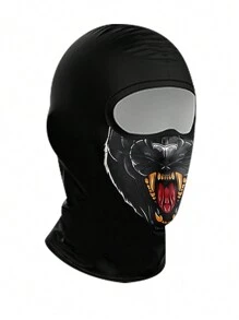 Summer Sun Protection Head Cover For Men & Women, Outdoor Motorcycle Riding Helmet Liner Hat, Fishing Funny Bikini Face Shield Mask - Multicolor - View 2