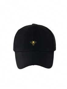 1頂男女通用蜜蜂印花棒球帽，可調節戶外休閒棒球帽 - 小蜜蜂 - 查看 7