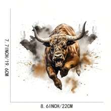 1 Miếng Aggressive Bò đực Con hươu Thú vật DIY Sắt Đính đá Quần áo Jackets Quần jean Hoạt bát Hình dán Đối với Quần áo - Nhiều màu - Xem 3