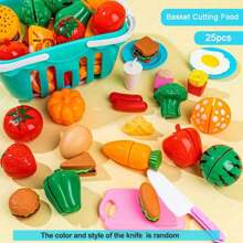 1set Plastic Kitchen Cutting Cooking Food Toy, Funny Kitchen Playing Toy For Kids - Multicolor - View 11