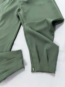 Women Pants - xanh quân đội - Xem 9