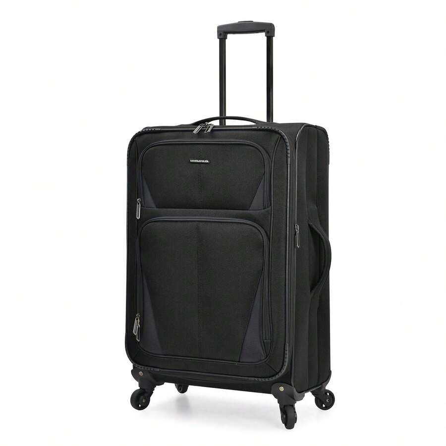 Aviron Bay 3 Pieces Expandable Softside Luggage Set With Spinner Wheels