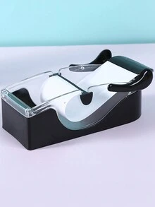 包含海苔壽司米模具,壽司卷墊和壽司帷幕的韓國壽司製作diy工具套裝 - 黑與白 - 查看 7