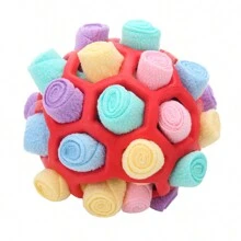 1pc Slow Feeding Snuffle Ball For Dogs, Pet Interactive Treat Dispensing Puzzle Toy, Iq Training And Slow Eating Feeder, Suitable For Small Dogs
