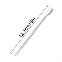 1/3/5件套角质层推棒/修剪器，双头不锈钢角质层清洁器/指甲油卸除器，美甲用品，美甲工具，美甲艺术工具，返校季，美甲，美甲工具（适用于假指甲） - 彩色 - 查看 5