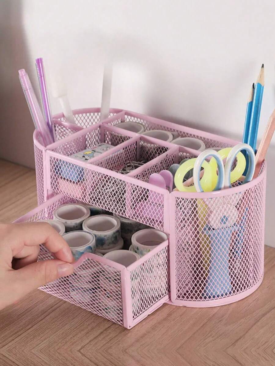 Amazon kibaga aesthetic pen holder for desk modern concrete